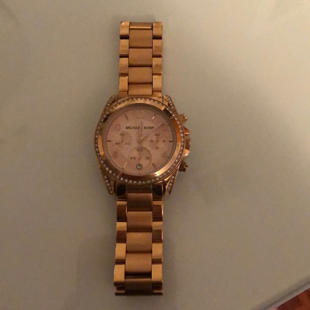 Rose Gold Michael Kors Watch